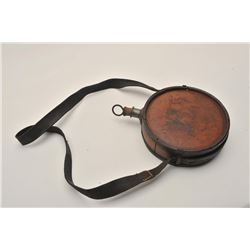 18AL-4 ORIGINAL CONFEDERATE STYLE CANTEENAuthentic Confederate canteen inscribed “J.  Surry, Vicksbu
