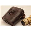 Image 6 : 18AL-11 CAPT. WELLER BINOCULARSCivil War era ivory and silver banded  binoculars in leather case; bi