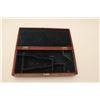 Image 1 : 18AL-78 ARMY BOXWood presentation partition case for a Model  1860 Army percussion revolver, overall