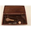 Image 3 : 18AL-80 ARMY BOXWood presentation partition case for a Model  1860 Army percussion revolver, in over