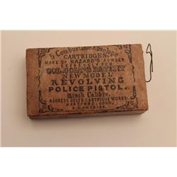 18AN-12 COLT .36 CAL. POLICE SKIN CARTRIDGE PKColt .36 caliber Police skin cartridge pack  made of H