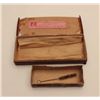 Image 1 : 18AN-17 BOX LOTLot of 2 boxes. One is a 4 ½” barrel box for  a .38 Lightning with pictures of a 1877