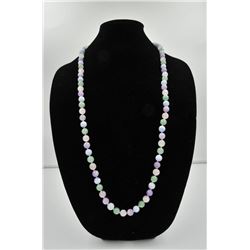 18PRS-6 JADE BEADSOne rare collection of entire color spectrum  of   Jade beads  10.5mm diameter in 