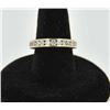 Image 1 : 18RPS-35 DIAMOND RINGOne 12 diamond weighing approx. 0.75ct  channel set in a 14k yellow gold band  