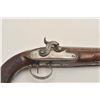 Image 8 : 18BW-7 BELGIAN PERC. PISTOLFine Belgian percussion officer’s pistol with  large 69 caliber bore. Swa