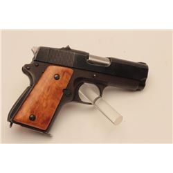 18BM-45 EARLY DETONICSDetonics Combat Master .45 ACP semi auto  pistol, #2008, 3 1/2" barrel, smooth