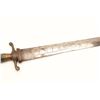 Image 5 : 18CA-3 HUNTING SWORD18th century European brass mounted hunting  sword with green stained original i