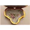 Image 5 : EVE-111 SEVRES COVERED BOXFancy shaped and fine quality ornately  painted sevres covered box from ea