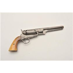 18AP-9 51 BREVETTEBrevette of a Colt 1851 Navy percussion  revolver by Ronge, Serial #104637.  The  
