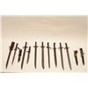 Image 1 : 17MH-82 BAYONET LOTLot of 13 misc. military bayonets, most with  sheaths, including Japanese, Britis