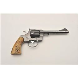 17MB-2 COLT OFFICER'S MDL #901282Colt Officer’s Model Match DA revolver, .38  Special caliber, 6” ba