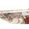 Image 2 : 18BM-65 ASTRA CONST.Astra Constable engraved .22 LR chromed semi  automatic pistol, #1258416, 3 1/2"