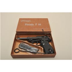 17FL-181 WALTHER P38 1968 COMM. #019210EWalther Model P-38 semi-automatic pistol, 9mm  caliber, 5” b