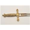 Image 5 : 18AR-5 FRENCH 19TH CENTURY SWORDFrench 19th Century short sword (no  scabbard); approximately 22” ov