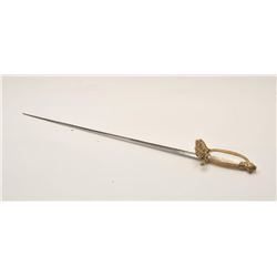 18AR-16 FRENCH SMALL SWORDAntique French small sword (no scabbard),  approximately 35” overall with 