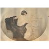 Image 1 : EVE-23 HAND SIGNED ICART PRINTHand signed original Louis Icart print.  Copyright 1924 Les Engraveurs