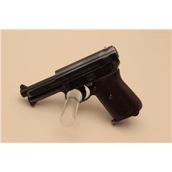 17FL-166 MAUSER PKT #114661Mauser pocket semi-automatic pistol, .32  caliber, 3.5” barrel, blued fin
