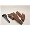 Image 1 : 18AP-95 HOLSTER LOTBonanza lot of Western leather of varying  age, approximately 26 holsters, 6 hols