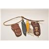 Image 3 : 18AP-95 HOLSTER LOTBonanza lot of Western leather of varying  age, approximately 26 holsters, 6 hols