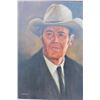 Image 1 : 18AP-78 OIL SIGNED OF HENRY FONDAFinely accomplished framed original oil on  canvas painting of Henr