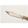Image 6 : 18AP-65 MEXICAN BOWIEMexican Bowie knife (no sheath) marked “E.  REYES” on blade; eagle head pommel,