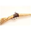 Image 3 : 18AP-38 TACKED SHOTGUNIndian-style tacked and wrapped percussion  SxS exposed hammers shotgun.     (
