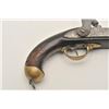 Image 6 : 18AP-4 FRENCH MILITARY PERC.French Military percussion pistol,  approximately .72 caliber.  The pist