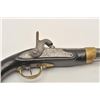 Image 7 : 18AP-4 FRENCH MILITARY PERC.French Military percussion pistol,  approximately .72 caliber.  The pist
