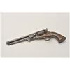 Image 7 : 18AP-25 REPRO 5515Reproduction percussion revolver, engraved  brass frame, .44 caliber, 7.5” octagon