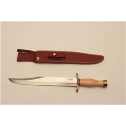 18CD-1 RANDALL BOWIERandall Bowie with clip point blade, micarta  grip, and original scabbard marked