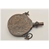 Image 4 : 18BW-9 MOROCCAN POWDER FLASKGood early Moroccan brass powder flask, 19th  century. 100-200