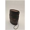 Image 1 : 18AL-8 BBL CANTEENAmerican barrel canteen from revolution to  mid-19th century. 10” x 7”. No spout. 