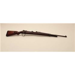 17KH-547 MAUSERMauser Model 98 bolt action rifle converted  to a trainer rifle with a Remington barr