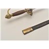 Image 5 : 18AR-17 FRENCH SMALL SWORDFrench small sword circa 18th century with  cast brass hilt showing gold g