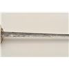 Image 7 : 18AR-17 FRENCH SMALL SWORDFrench small sword circa 18th century with  cast brass hilt showing gold g