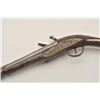 Image 3 : 18AR-32 LONG FLINTLOCKEuropean made for mid-eastern trade flintlock  pistol with silver mounts and b