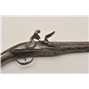 Image 7 : 18AR-32 LONG FLINTLOCKEuropean made for mid-eastern trade flintlock  pistol with silver mounts and b