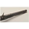 Image 7 : 18AR-34 MID EASTERN FLINTLOCKMid-Eastern flintlock pistol, engraved with  fancy silver treatment to 