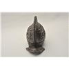 Image 4 : 18AT-18 CAST IRON MUSEUM COPY HELMETCast iron morian from Victorian era showing  nudes and ancient s