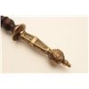 Image 2 : 18AT-8 WAR HAMMERReproduction cast brass war hammer with  clenched fist.  The war hammer is  approxi