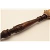Image 7 : 18AT-8 WAR HAMMERReproduction cast brass war hammer with  clenched fist.  The war hammer is  approxi