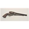 Image 10 : 17MJ-1 REMINGTON 58Remington Model 1858 percussion revolver, .44  caliber, wood grips, S/N 49977, he