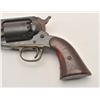 Image 2 : 17MJ-1 REMINGTON 58Remington Model 1858 percussion revolver, .44  caliber, wood grips, S/N 49977, he