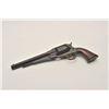 Image 5 : 17MJ-1 REMINGTON 58Remington Model 1858 percussion revolver, .44  caliber, wood grips, S/N 49977, he