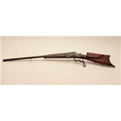 17KH-584 HAENEL SCHUTZENHaenel Schutzen target rifle, approximately  .38 caliber, missing front and 