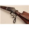 Image 3 : 17KH-584 HAENEL SCHUTZENHaenel Schutzen target rifle, approximately  .38 caliber, missing front and 