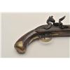Image 6 : 18AR-38 FLINTLOCK ENGLISHDragoon size English flintlock pistol marked  “Thomas” on the lock. Measure