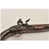Image 7 : 18AR-38 FLINTLOCK ENGLISHDragoon size English flintlock pistol marked  “Thomas” on the lock. Measure