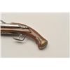 Image 7 : 18AR-39 AUSTRIAN FLINTLOCKEuropean flintlock pistol circa early to  Mid-18th century showing old res