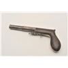 Image 1 : 18ASS-4 UNDERHAMMERUnderhammer percussion pistol, un-marked  maker, brass grip strap, wood grip, no 